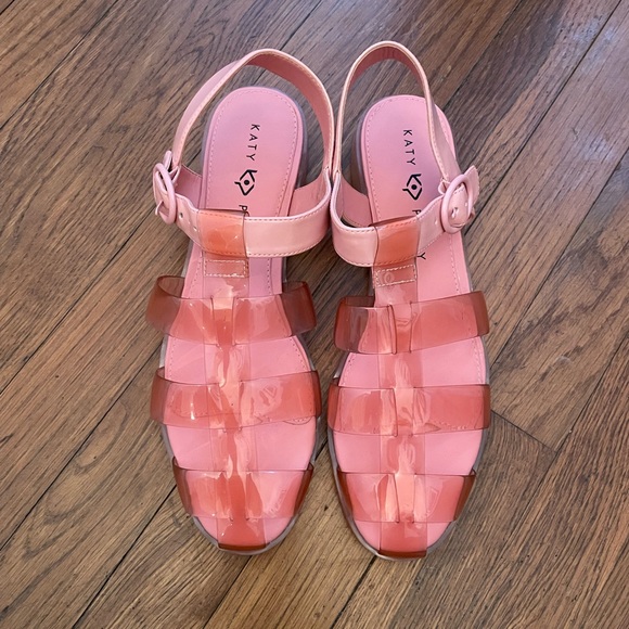 NWOB Katy Perry The Geli Fisherman Comfort Sandal Pink Amethyst - Size 10 - Picture 2 of 9